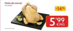 AhorraMas Pollo de corral oferta