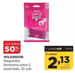Alimerka Wilkinson - maquinilla femenina extra 2 essentials oferta