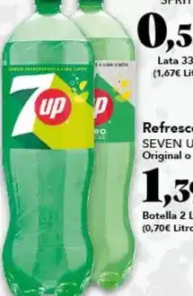 Gadis Seven up - refresco original oferta