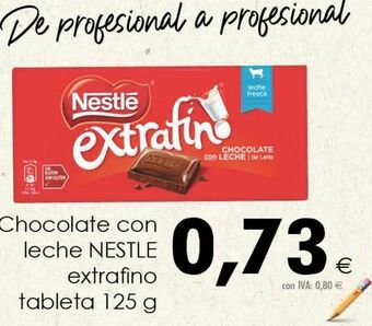 Cash Ifa Chocolate nestlé oferta
