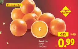 Lidl Naranja oferta