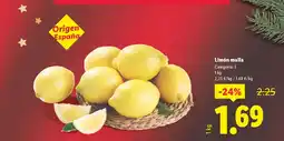 Lidl Limón malla oferta