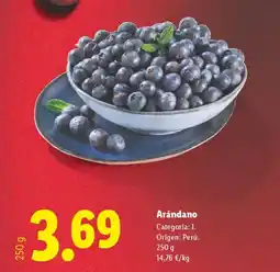 Lidl Arándano oferta