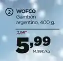 Alimerka Wofco - gambón argentino oferta