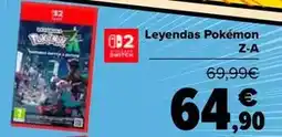 Carrefour Nintendo - leyendas pokémon z-a oferta