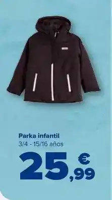 Carrefour Parka infantil oferta