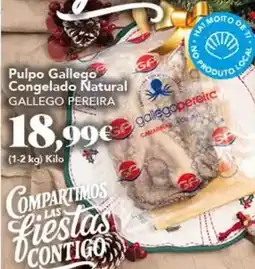 Gadis Gallego pereira - pulpo gallego congelado natural oferta