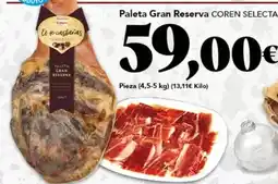 Gadis Coren - paleta gran reserva oferta