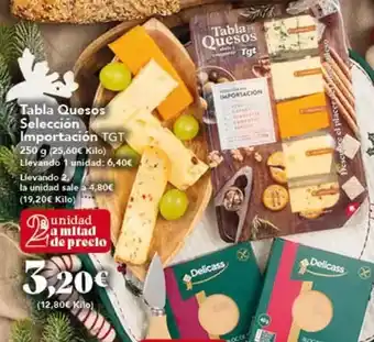 Gadis Tgt - tabla quesos seleccion importacion oferta