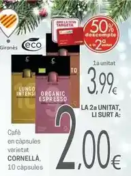 Valvi Supermercats Eco - cafe en capsules oferta