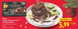 Lidl DELUXE Costilla vacuno con salsa barbacoa bourbon oferta