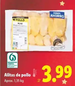 Lidl Alitas de pollo oferta