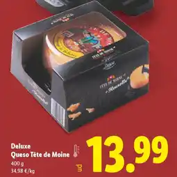 Lidl DELUXE Queso Tête de Moine oferta