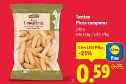 Lidl TASTINO Picos camperos oferta