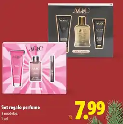 Lidl AQC Set regalo perfume oferta