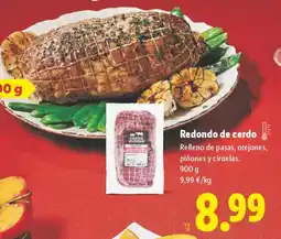 Lidl Redondo de cerdo oferta