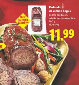 Lidl Redondo de vacuno Angus oferta