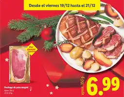 Lidl Pechuga de pato magret oferta