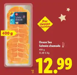 Lidl Ocean Sea Salmón ahumado oferta