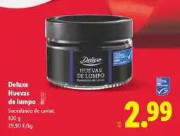 Lidl DELUXE Huevas de lumpo oferta