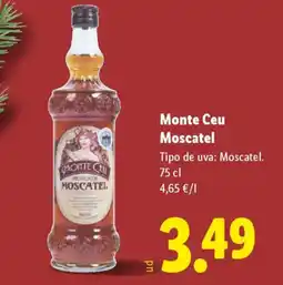 Lidl MONTE CUE Moscatel oferta