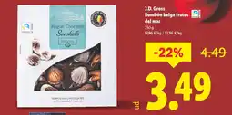 Lidl J.D. GROSS Bombón belga frutos del mar oferta