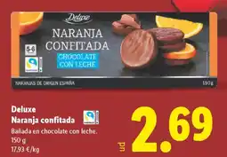 Lidl DELUXE Naranja confitada oferta