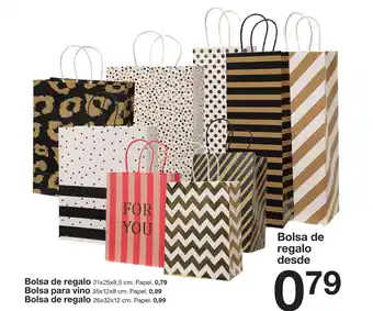 Bolsa de regalo desde