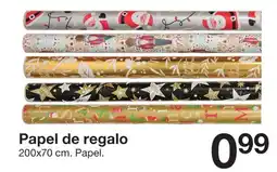 Zeeman Papel de regalo oferta