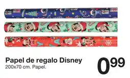 Zeeman Papel de regalo Disney oferta
