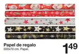 Zeeman Papel de regalo oferta
