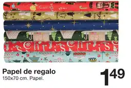 Zeeman Papel de regalo oferta