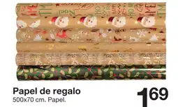 Zeeman Papel de regalo 500x70 cm oferta