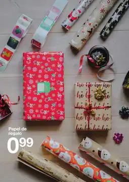 Zeeman Papel de regalo oferta
