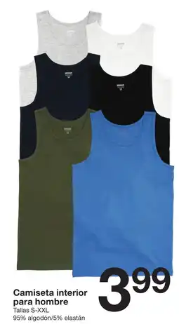 Zeeman Camiseta interior para hombre oferta