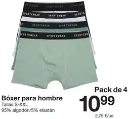 Zeeman Bóxer para hombre oferta