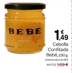 Supermercados El Jamón BEBÉ Cebolla Confitada oferta