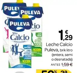 Supermercados El Jamón PULEVA Leche Calcio oferta