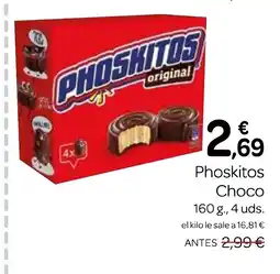Supermercados El Jamón PHOSKITOS Choco oferta