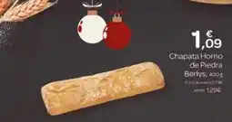 Supermercados El Jamón Chapata Horno de Piedra Berlys oferta