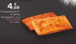 Supermercados El Jamón Empanada Atún o Carne Europastry oferta