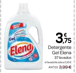 Supermercados El Jamón ELENA Detergente Gel oferta