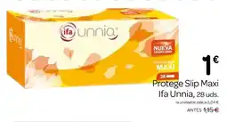 Supermercados El Jamón IFA UNNIA Protege Slip Maxi oferta