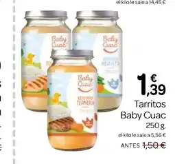 Supermercados El Jamón BABY CUAC Tarritos oferta