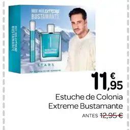 Supermercados El Jamón Estuche de Colonia Extreme Bustamante oferta