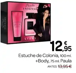 Supermercados El Jamón Estuche de Colonia + Body oferta