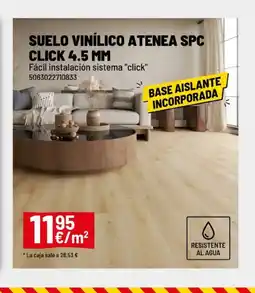 Brico Depôt Suelo vinílico atenea spc click 4.5 mm oferta
