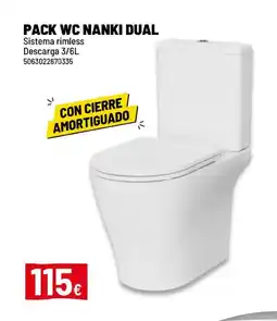 Brico Depôt Pack wc nanki dual oferta
