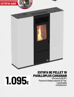 Brico Depôt Estufa de pellet 10 pasilloplus canadian oferta