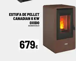 Brico Depôt Estufa de pellet canadian 6 kw oferta